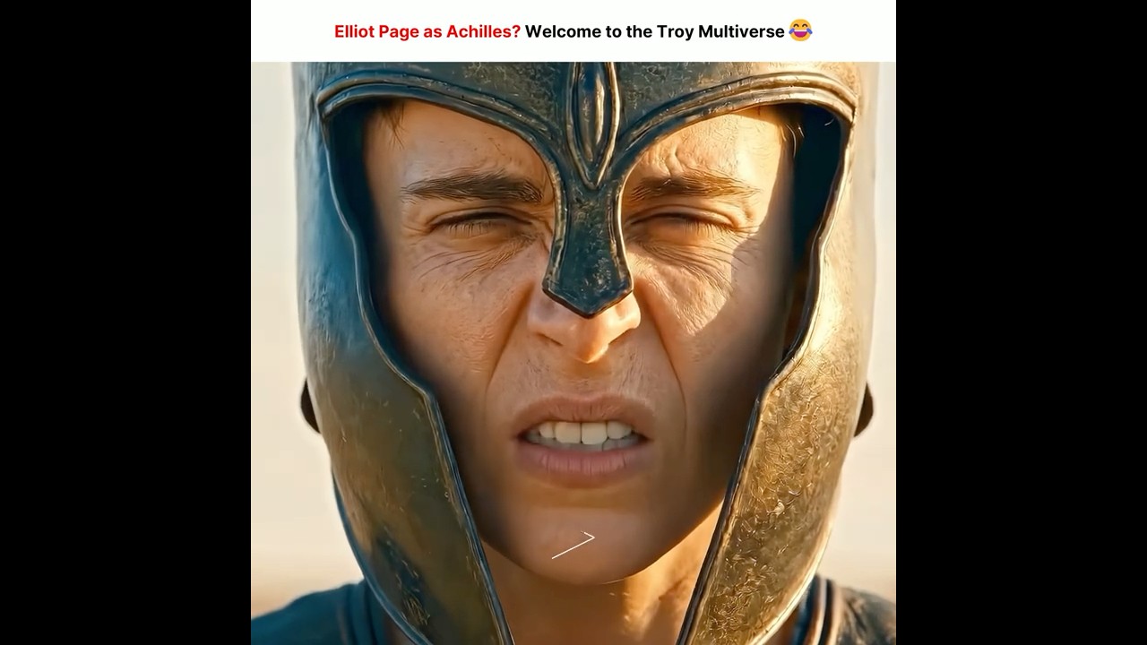 Elliot Page as Achilles? Welcome to the Hollywood Multiverse #shorts