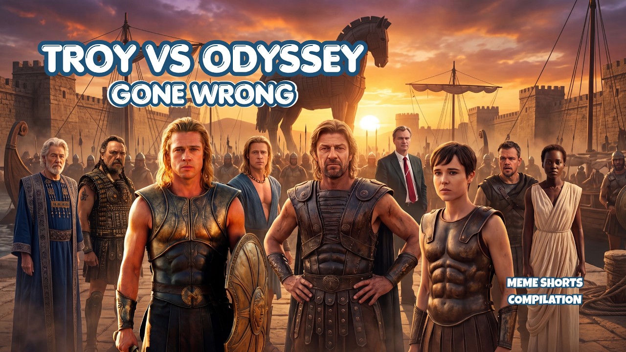 Troy vs Odyssey | AI Shorts Disaster Compilation